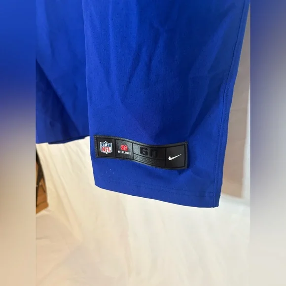 Nike New York Giants #26 Saquon Barkley Vapor Elite Jersey